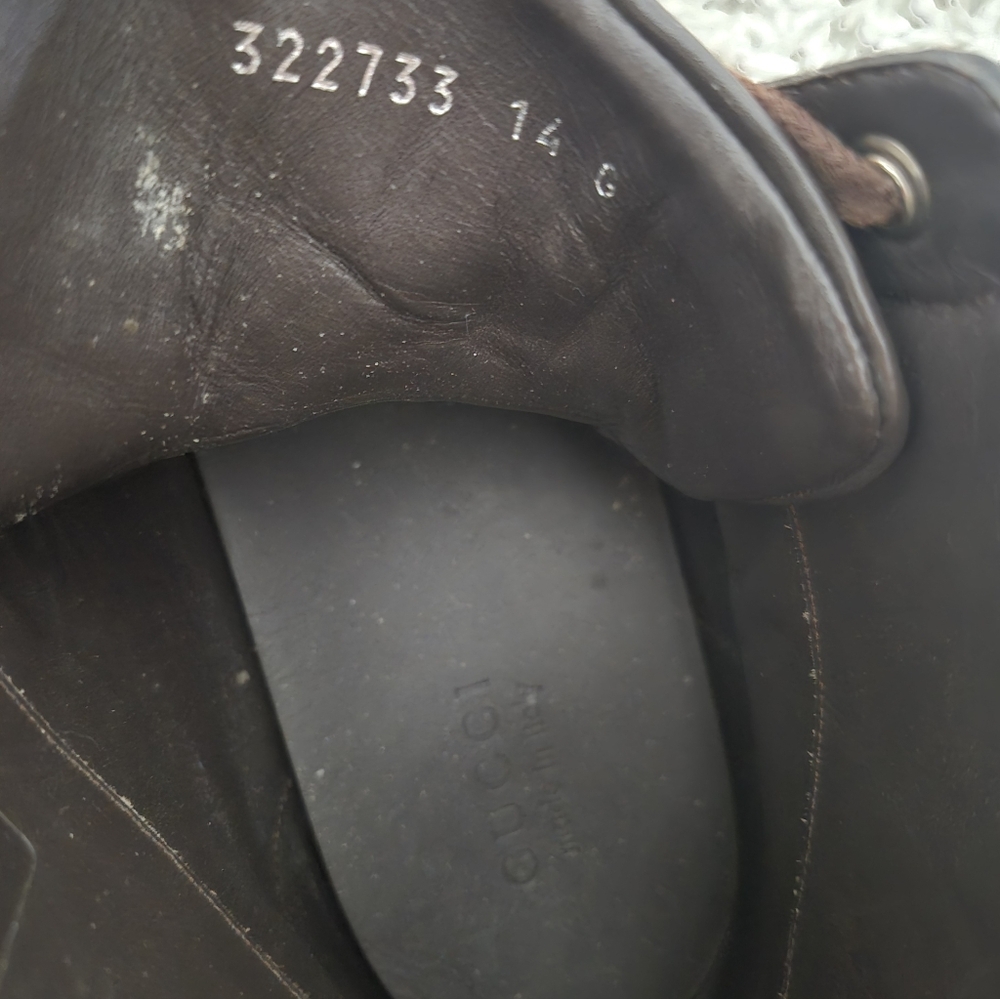 Gucci Mens High-Tops Sz 14 - Picture 8 of 9